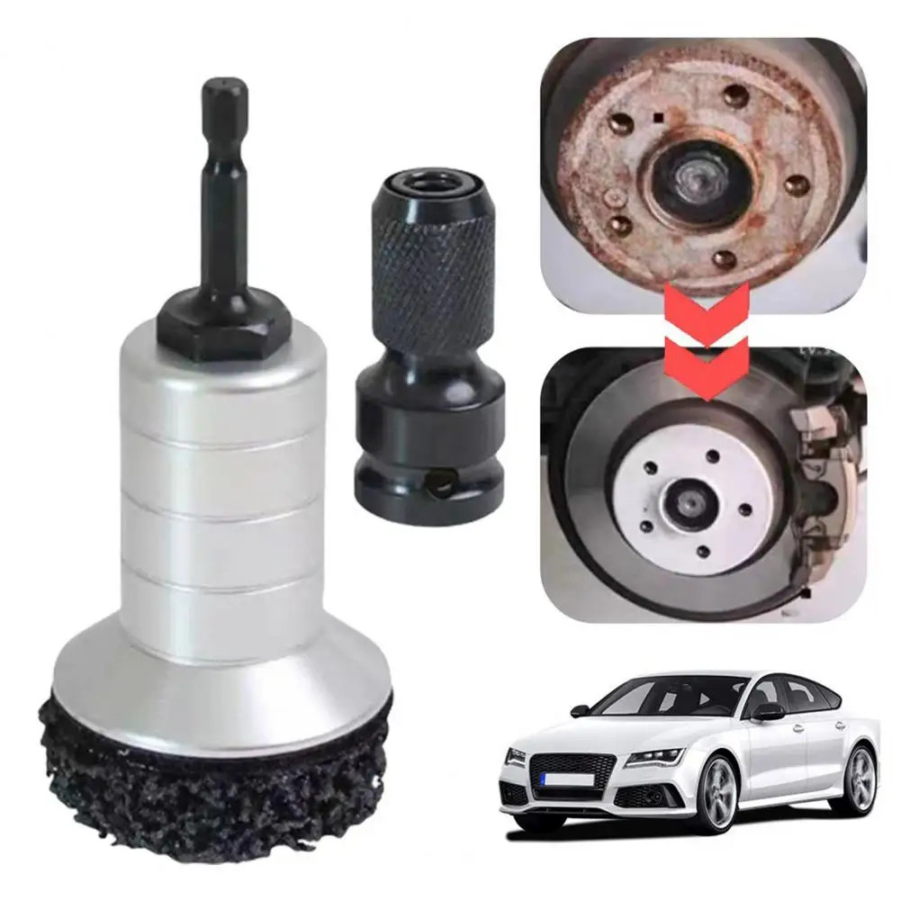 

Комплект для ремонта ступицы колеса Прецизионный инструмент для удаления ржавчины и краски Очиститель шпилек колеса Простая установка Комплект для обслуживания автомобиля