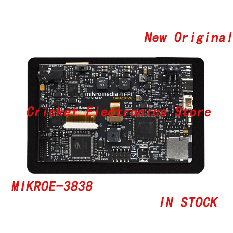 MIKROE-3838 Development kit display STM32F407VGT6 Mikromedia 4 STM32F4 capacitive FPI with bezel