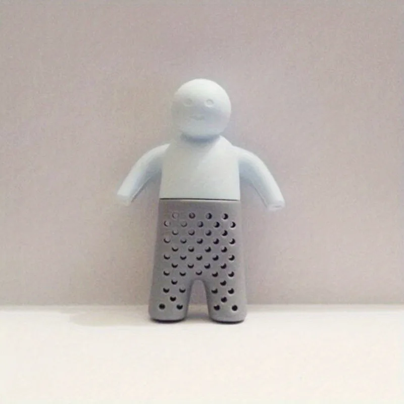 Tea Brewing Little Man/Abstract Bitter Tea Mr.Tea Water Filter/Office Lazy Person's Tea Brewing Gadget/Tea Separation Prank Item