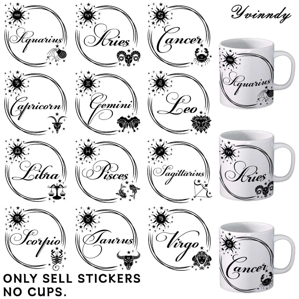 12Pcs/Set Of Uv Dtf…