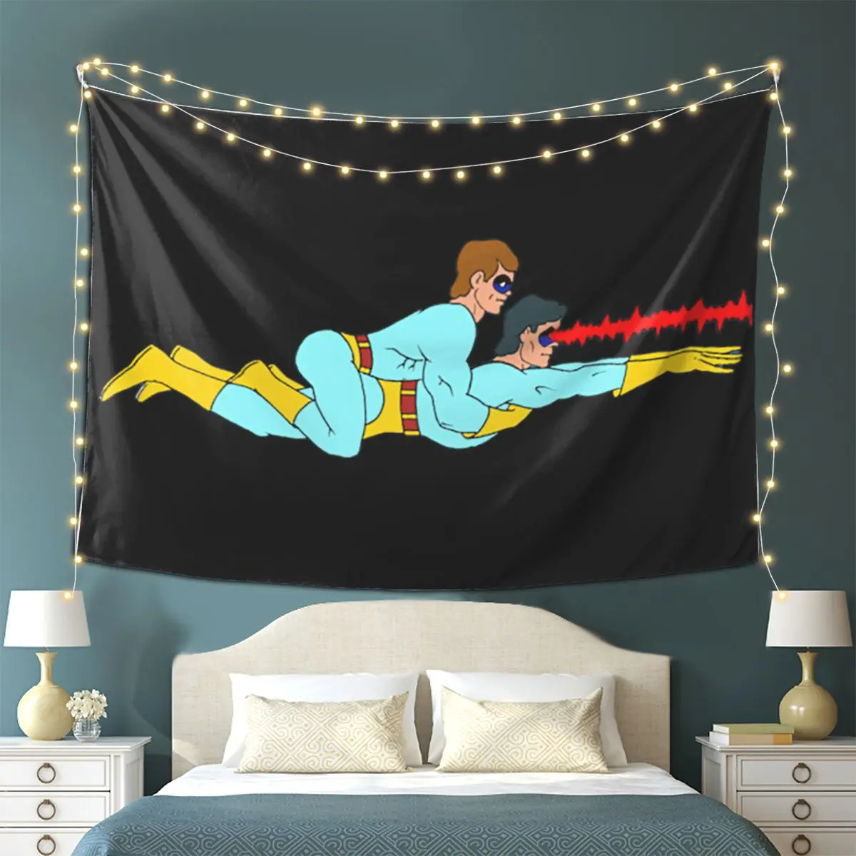 

Настенный гобелен Ambiguously Gay Duo, эстетическое украшение дома, гобелены для гостиной, спальни