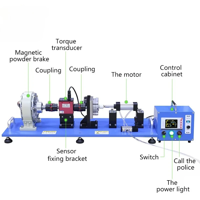 Engine dynamometer engine test bench