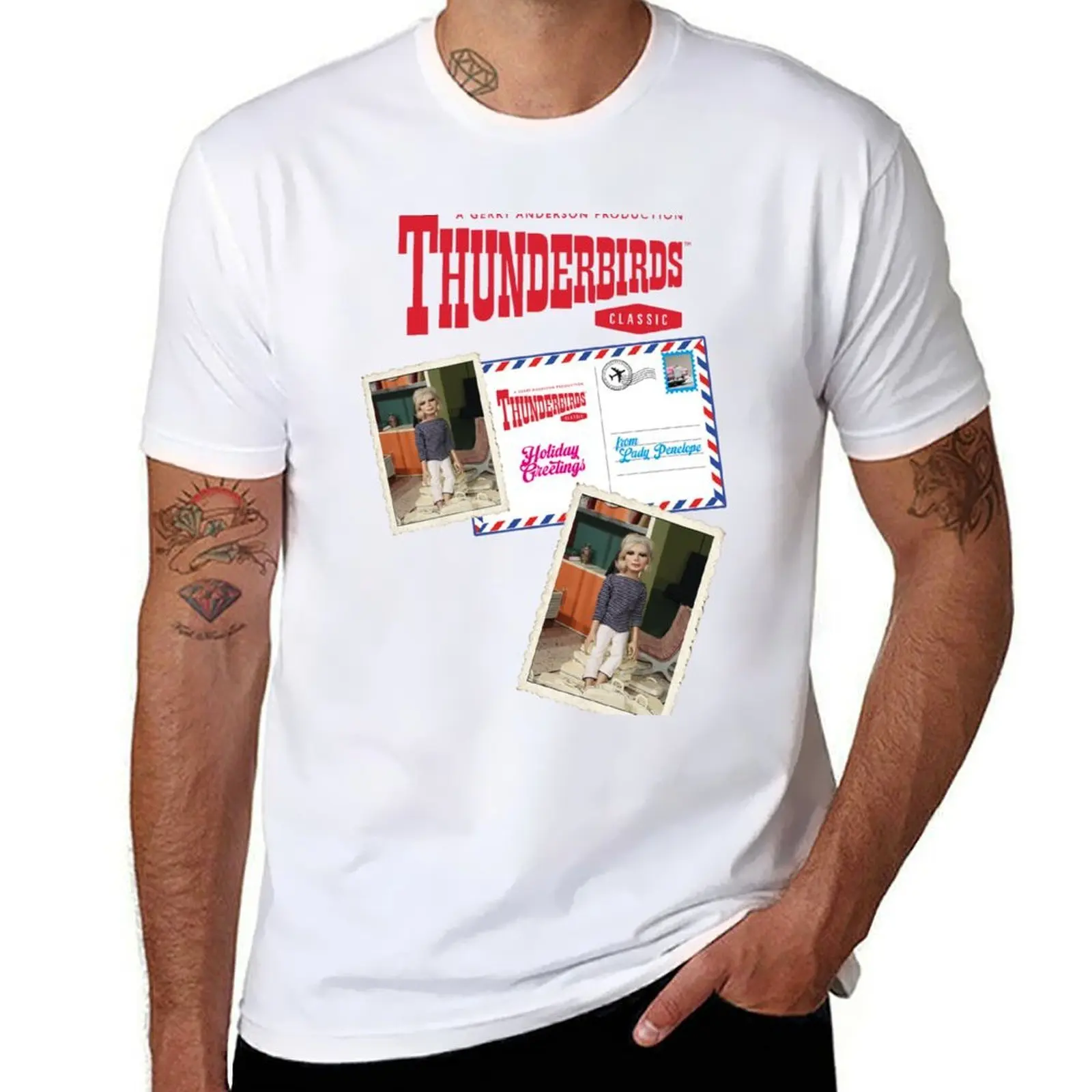 

Holiday greetings from Lady Penelope T-Shirt black cotton t-shirt plain for man package t shirt personalised T-Shirt
