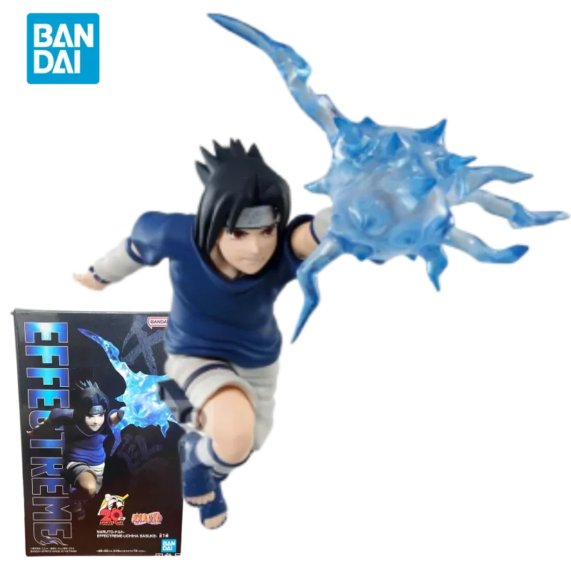 

Bandai оригинальная аниме-фигурка NARUTO EFFECTREME Uchiha Sasuke, фигурки героев, игрушки для детей, подарок, Коллекционная модель, украшения