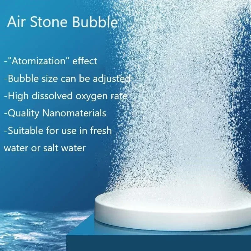 

Air Stone Bubble For Aquarium Fish Tank Air Bubble Pond Pump Oxygen Aerator Fish Tank Hydroponic Oxygen Supply Accessories