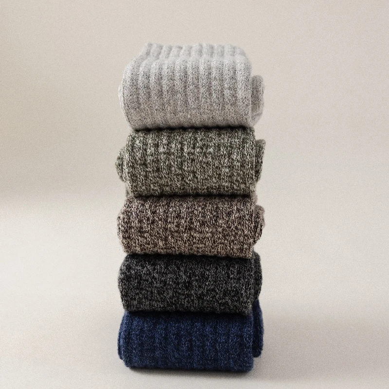 3 Paar verdicken Woll socken Männer hochwertige Handtuch halten warme Winters ocken Baumwolle Weihnachts geschenk Socken für Mann thermische Größe