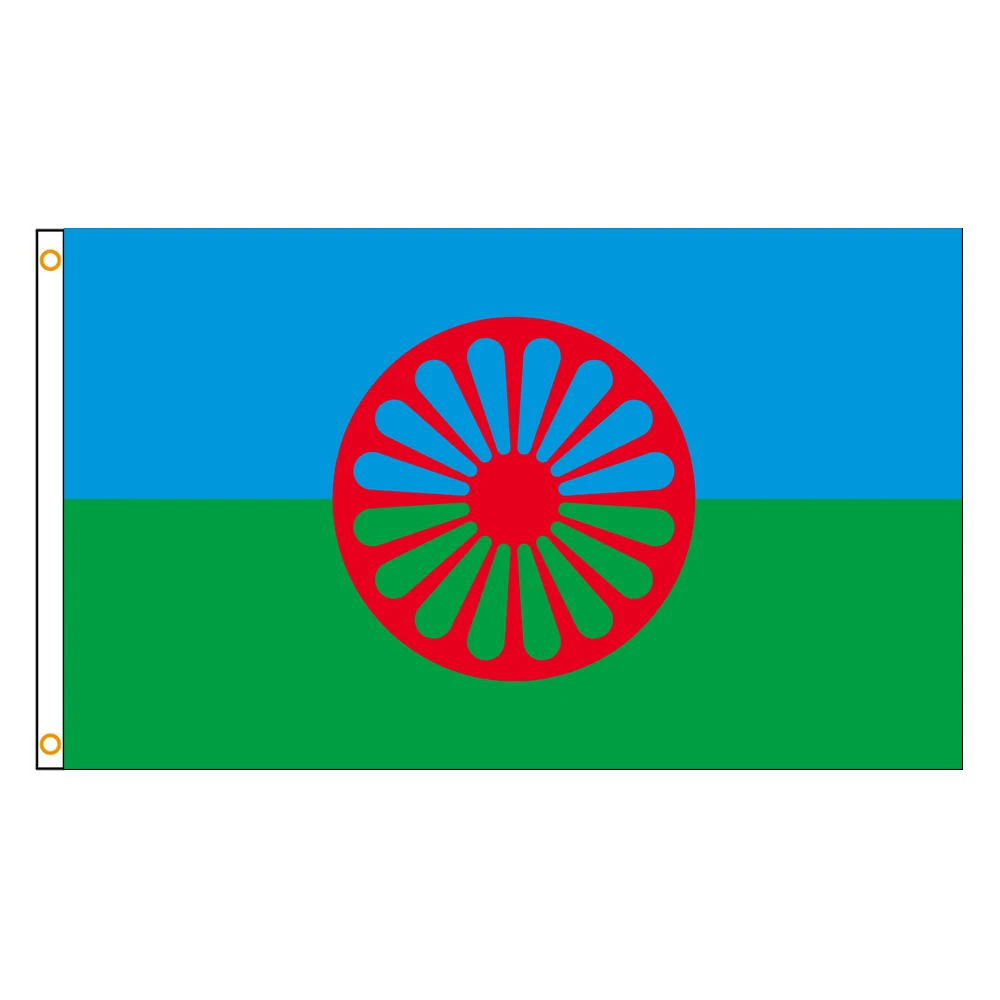 90*150cm 3×5FT Romani Gypsy Flamenco Tzigane Mr Fergie Who Flag Polyester Printed Banner Tapestry For Decor