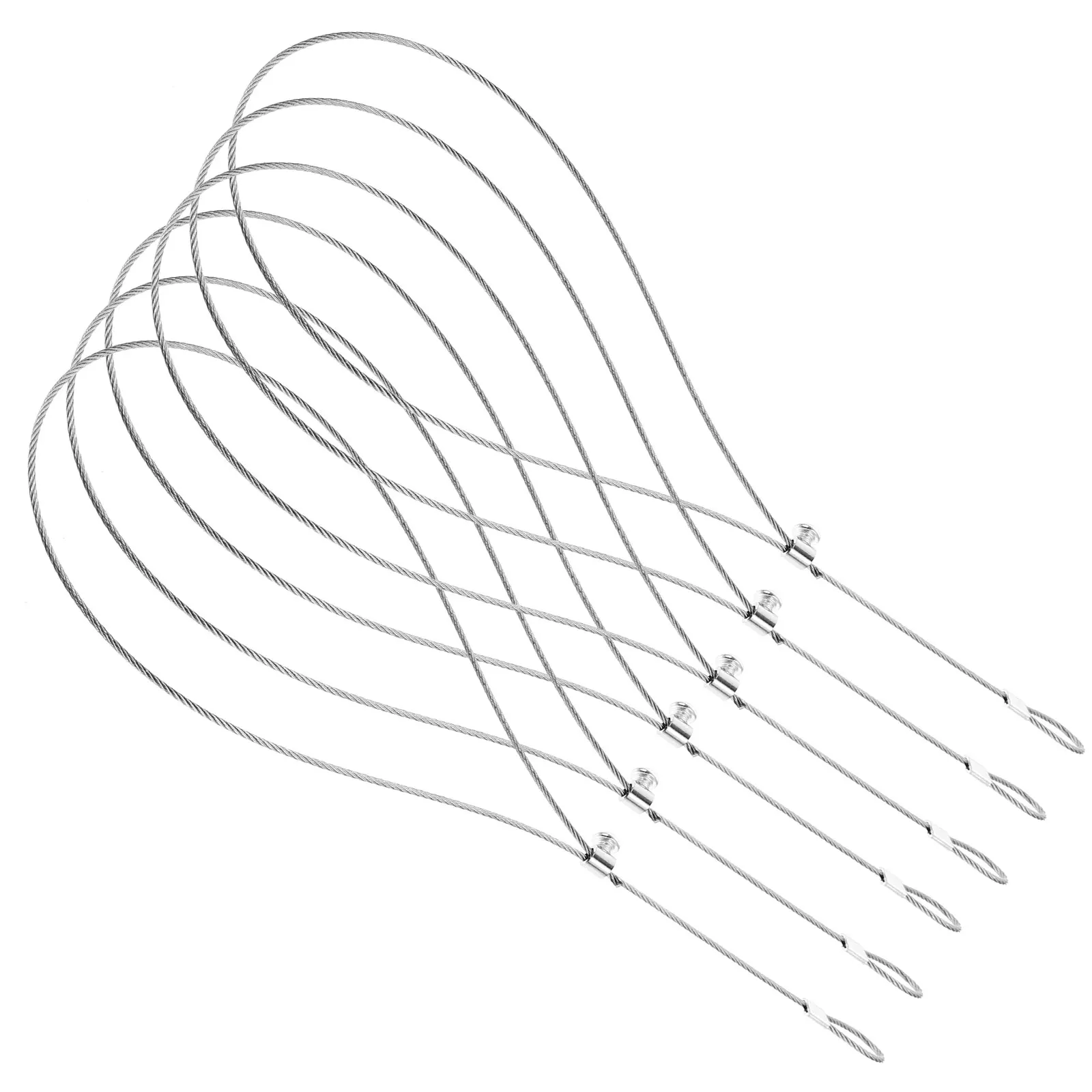 6 قطعة بوابة مزلاج كابل سحب مقاومة للصدأ 304 الفولاذ المقاوم للصدأ مرنة بوابة السياج فتاحة لأمن البوابات الخشبية المعدنية