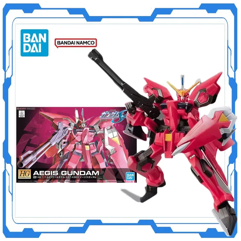 

Bandai Original Genuine Gundam Anime Model HG 1/144 SEED 1/144 Aegis Gundam GAT-X303 Anime Action Figure Robot Periphery Model