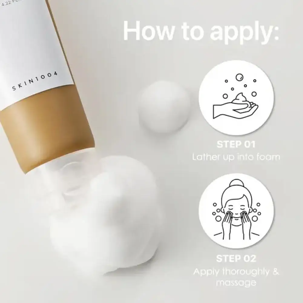 كينتيللا اسياتيكا رغوة التطهير العميق منظف للوجه السيطرة على النفط غسول مهدئ إزالة المسام معتدل التقشير منتجات العناية بالبشرة