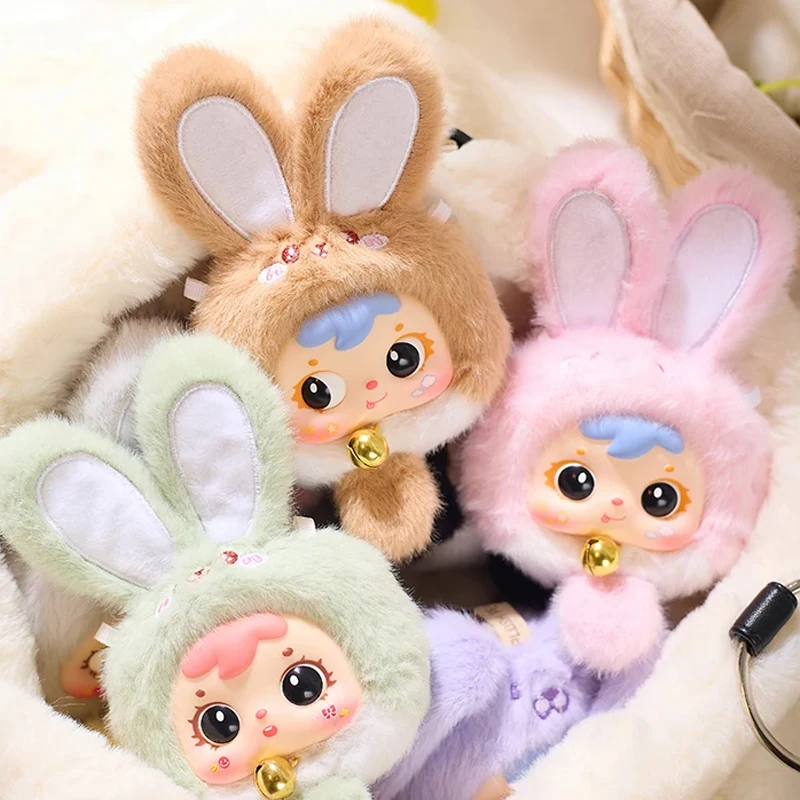 

Kawaii Samuel Mini Wealth Rabbit Series слепая коробка плюшевые игрушки рюкзак кукла кулон настольный орнамент загадочная коробка день рождения 0, подарки