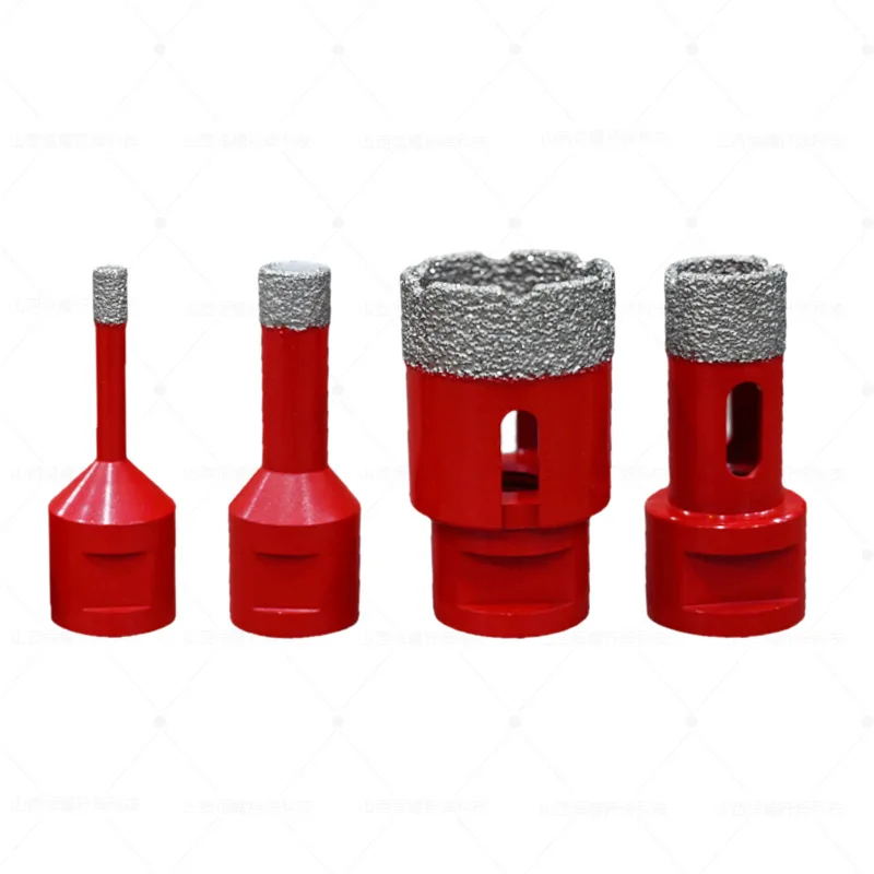 

8PC M14 Brazed Diamond Hole Saw Set with Adapter for Tile Marble Drilling
