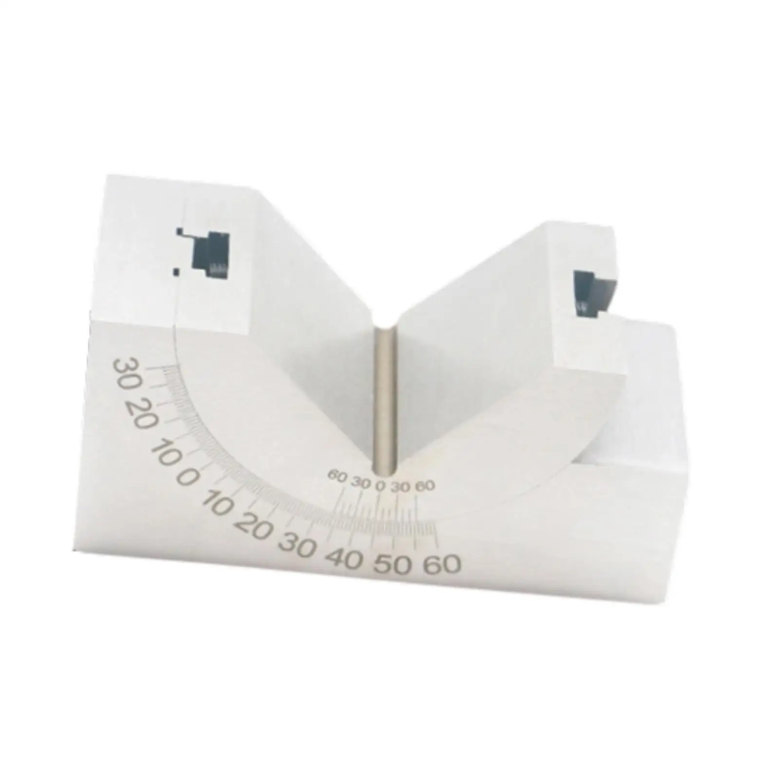 

Adjustable Micro Angle Gaug Portable for Milling Lathe Machinist Tools Measuring Sturdy Lightweight Angle V Block 0-60 Degree