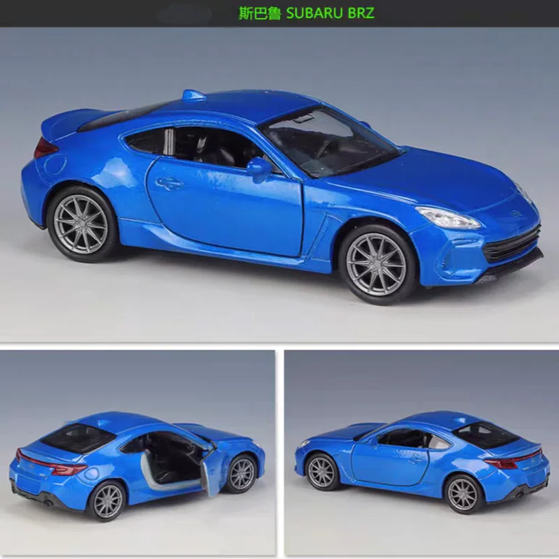 Welly 1:36 Subaru - Subaru Brz Simulation Alloy Finished Car Model Boy And Girl Toys Birthday Gift Scene Ornament Collectibles