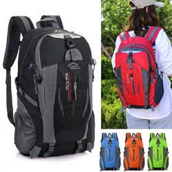 Mochila De Viaje de 40L para hombre y mujer, bolsa de almacenamiento para montañismo, senderismo, Camping, equipaje ligero, WJT037