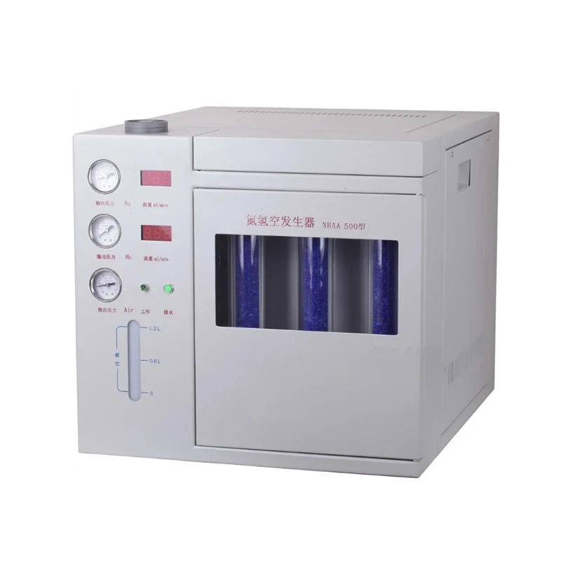 3 in 1 Integrated High Purity Hydrogen gas Generator Nitrogen Gas Generator H2&N2:0-500ml Air 5L NHAA500 450W 220V