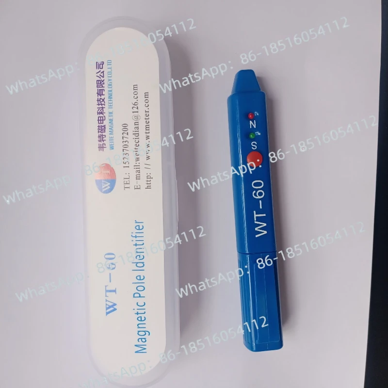 

Ручка с магнитным полюсом WT-60 Северная и Южная ручка для дискриминации полюса Ручка для обнаружения NS WT60 Гаусс-метр, испытательная ручка, подлинная.