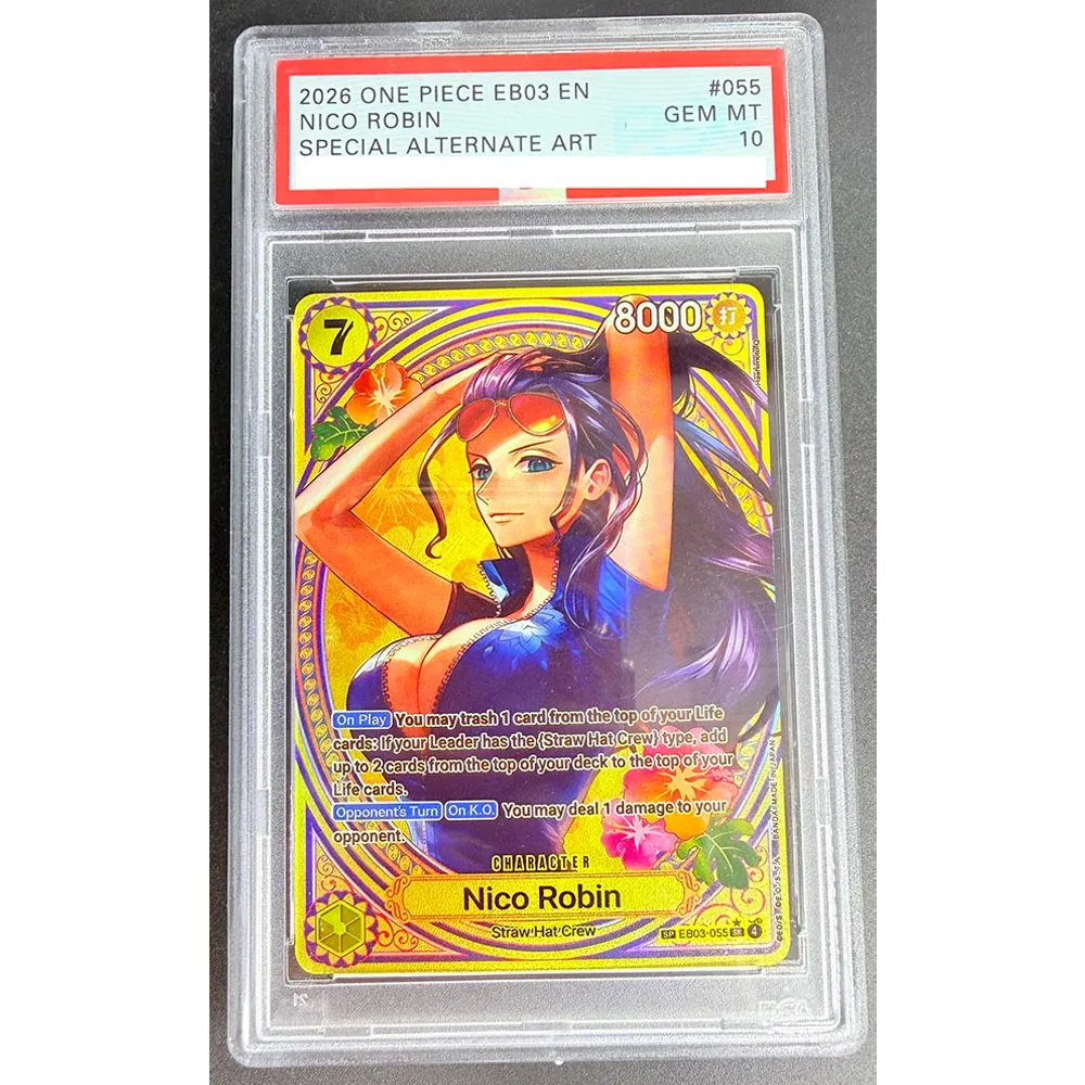 

Opcg Englis Robin One Piece Sp Rating Card Hancock Nami Vivi Reiju Uta Copy Version Anime Collection Cards Gift Toy