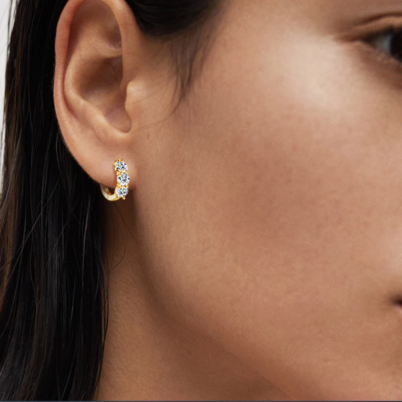 Thumbnail 4 - #52 Cheapest Moissanite Earrings Deals You Can Get