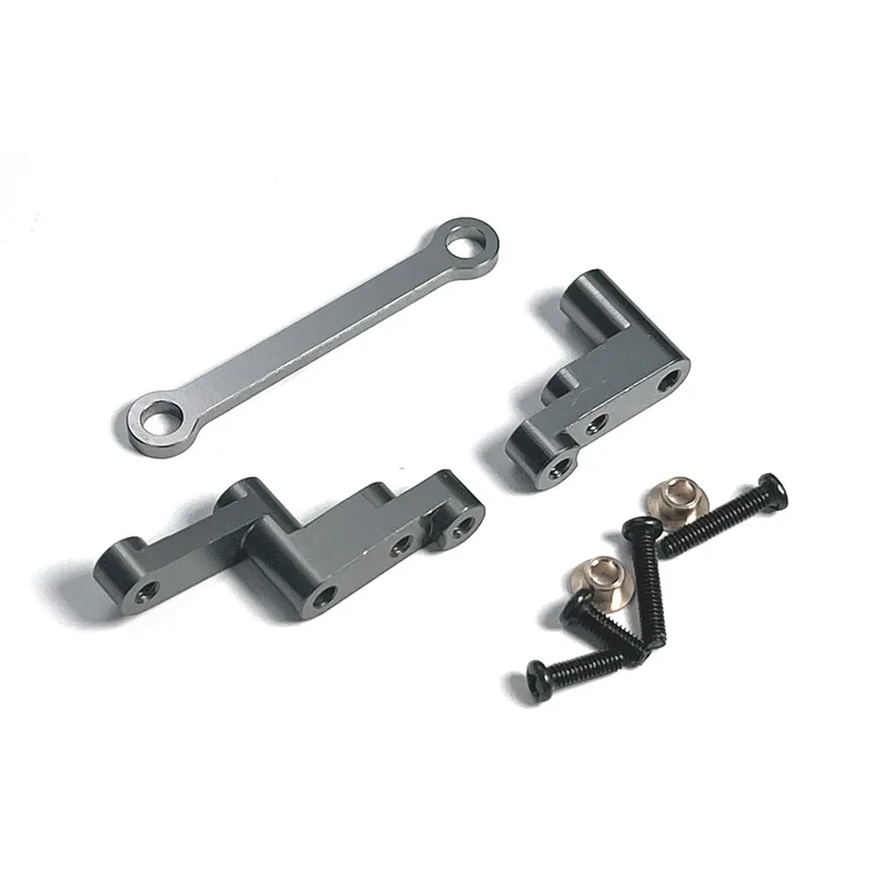 สําหรับ MJX Hyper Go 16207 16208 16209 16210 H16 H16BM 1/16 รีโมทคอนโทรลรถชิ้นส่วนโลหะอุปกรณ์เสริมพวงมาลัย