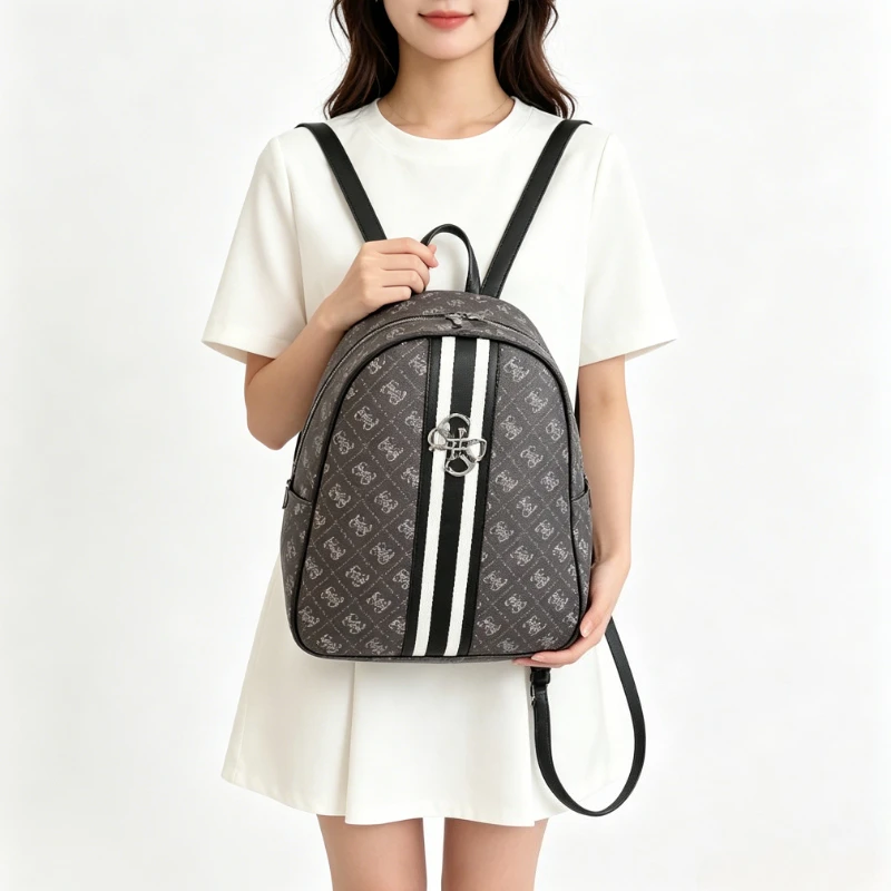 

Vintage Casual Solid Color Diaper Bag Stylish Crossbody Handbag For Women Original Retro Leather Clutch Purse