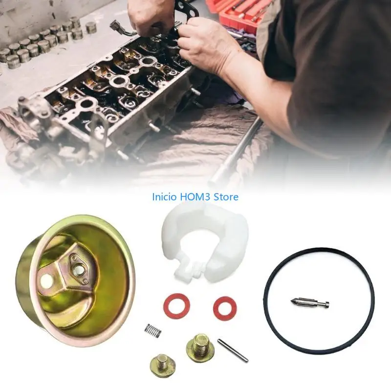 طقم المكربن A5yd ملاءمة لـ GX120 GX160 GX200 الإبرة وعاء عائم دبوس الحشية #4