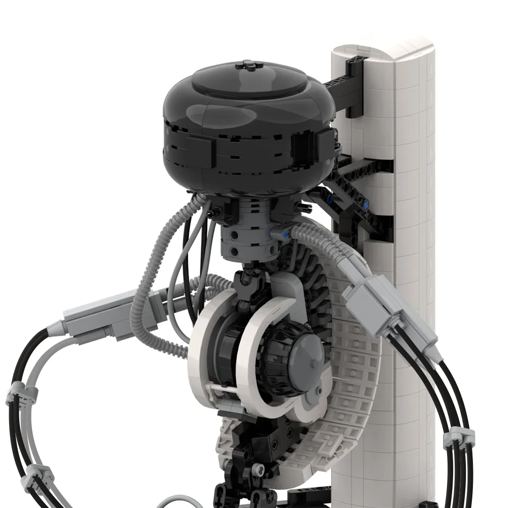 MOC Высокотехнологичные портальные строительные блоки GLaDOS, модель portaled Gun, интеллект кирпичей, собранная своими руками игрушка, детский рождественский подарок