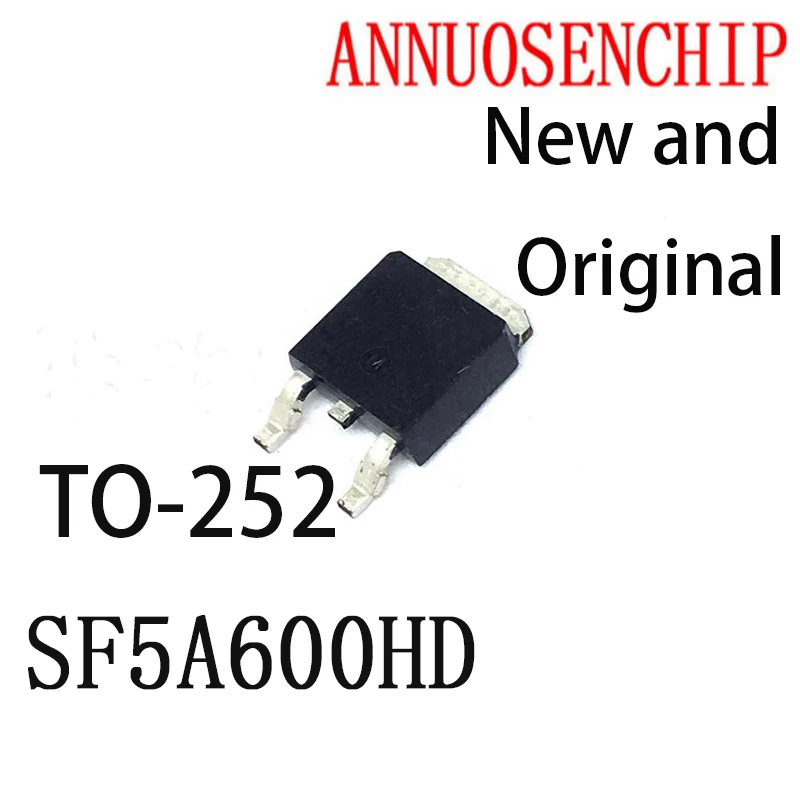 10PCS New And Original TO-252 5A600HD TO252 SF5A600 5A600 600V 5A SF5A600HD