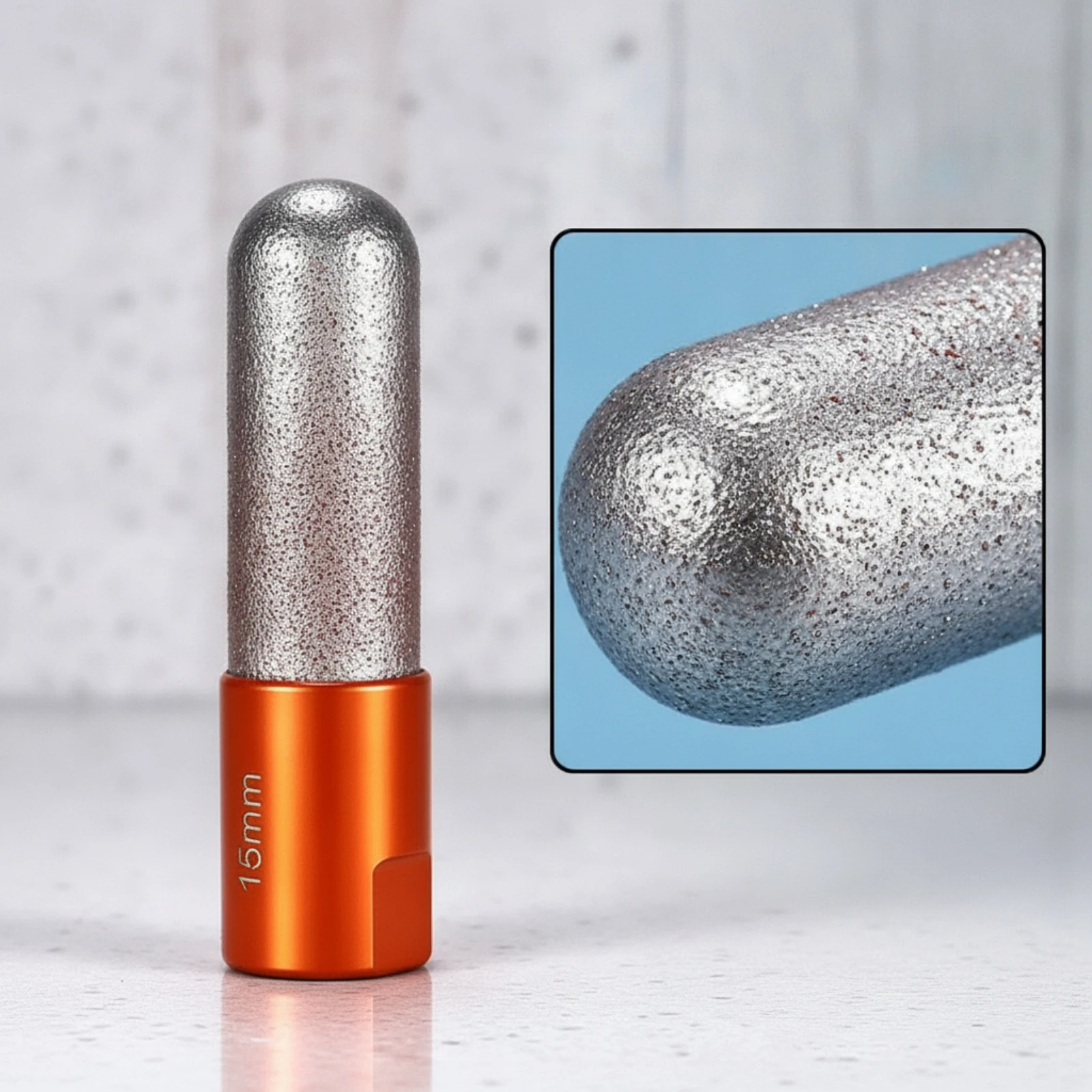 Fotografia 7: Broca de Diamante para Retificação de Cantos Arredondados com Interface M10, Acessório de Ferramenta, Lima Rotativa de Chanfrar para Renovadores