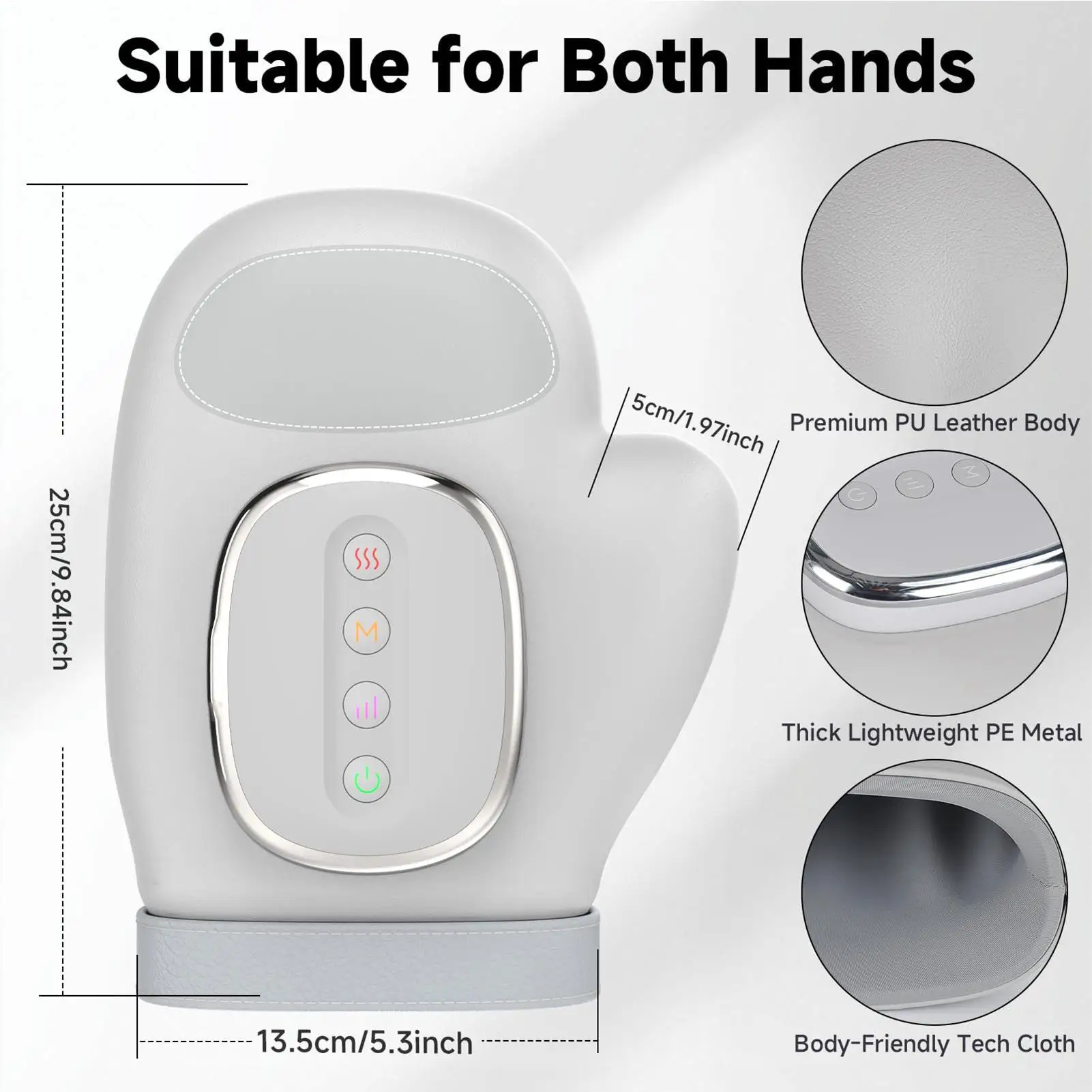 Electric Hand Massager Hot/Cold Care Wrist Massage Machine Heat/Air bag Compression Carpal Tunnel Wrist Finger Kneadings Massage