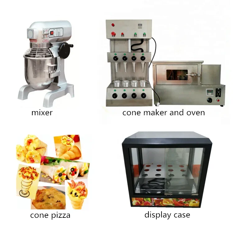 ขายเครื่องกรวยพิซซ่า Maquina De Fazer / กรวยพิซซ่า