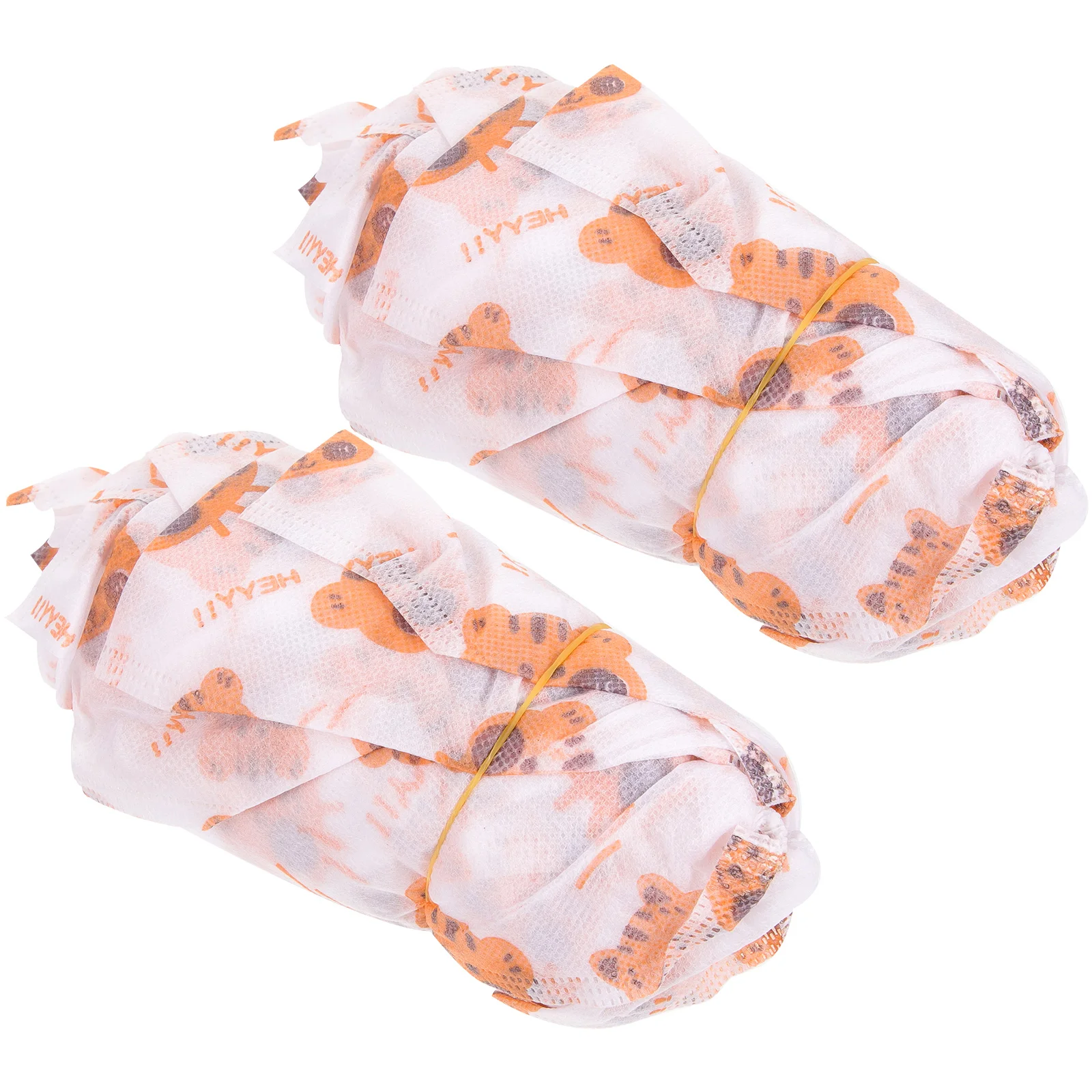 

50 Pcs slip Disposable Shoe Covers Home Indoor Waterproof Shoe Covers Disposable Non Slip Non woven Fabric Protectors Cute Bear