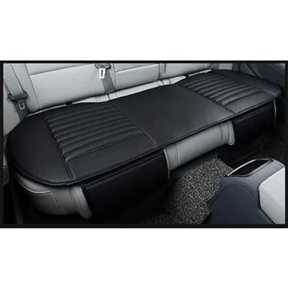 

4 Seasons Universal Car Seat Cushion Cover Protector PU Leather Pad Cushion Wear-resistant Leather Non-slip Back Material