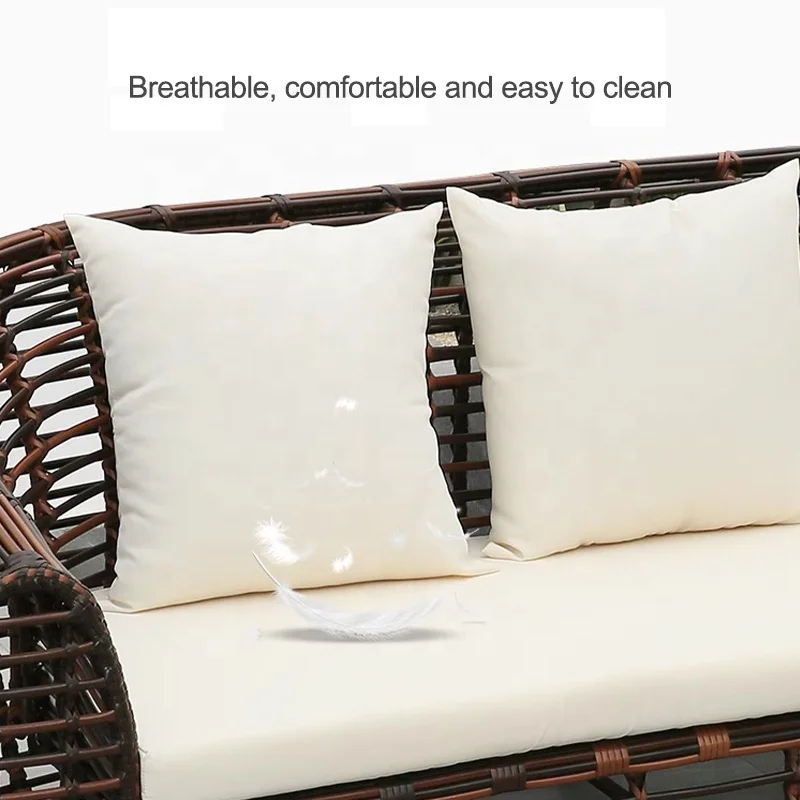 *s forWicker Rattan Patio Sofa Chairs Balcony Backyard Courtyard Wicker Cane Outdoor Furniture Set Garden Sofas Sets&