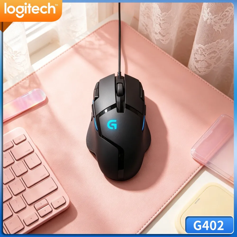 ロジクール-g402-有線ゲーミングマウス-2000万回のメカニカルクリック耐久性-快適なグリップ-デスクトップステーション構築に最適