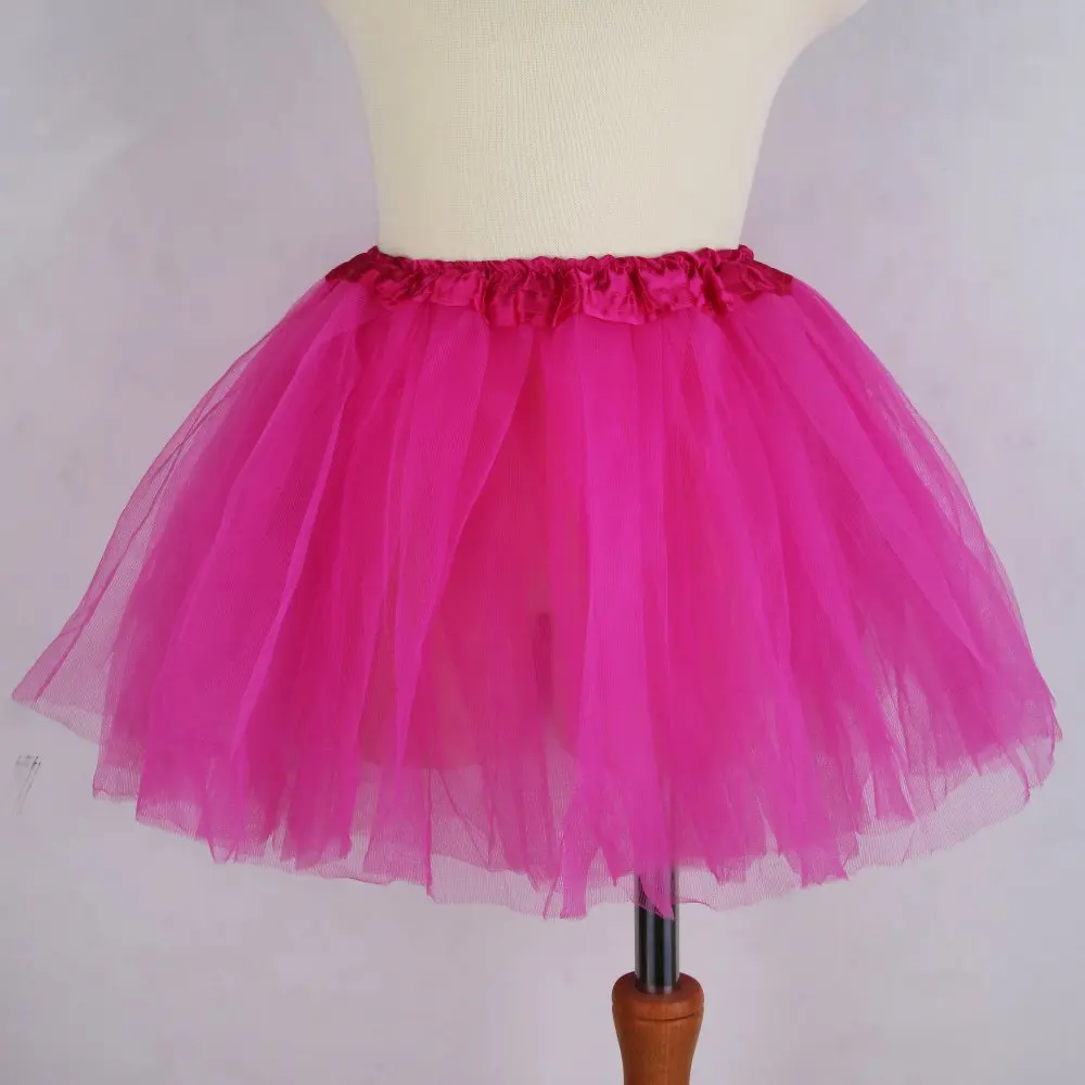 7 Colors Girls Skirts Princess Lovely Tutu Skirt 2-8Y Kids Summer Skirt Candy Color Short Girls Skirt