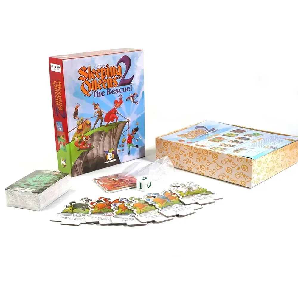 بطاقة ألعاب لوحة كوينز النائمة، هدية عائلية، لعبة استراتيجية الملكة، بطاقة ألعاب ممتعة للأطفال #5