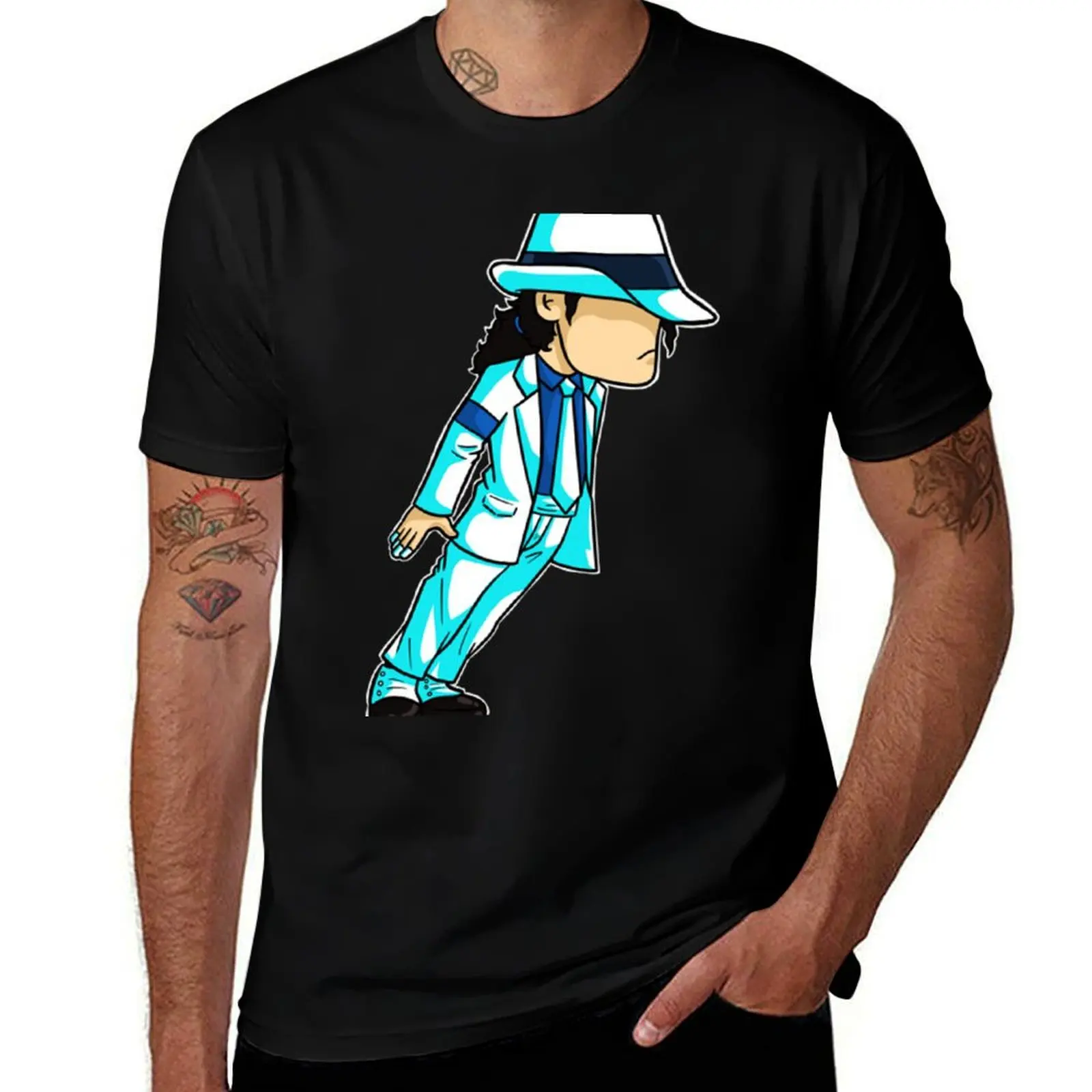 

King of Pop Smoo T-Shirt Soft Touch Basic Cotton T-Shirt