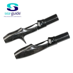 SeaGuide 1Pcs 36g 34.4g Size 16 Carbon Fiber COM Spinning Casting Reel Seat Set DIY Rod Building Component Repair Accessory