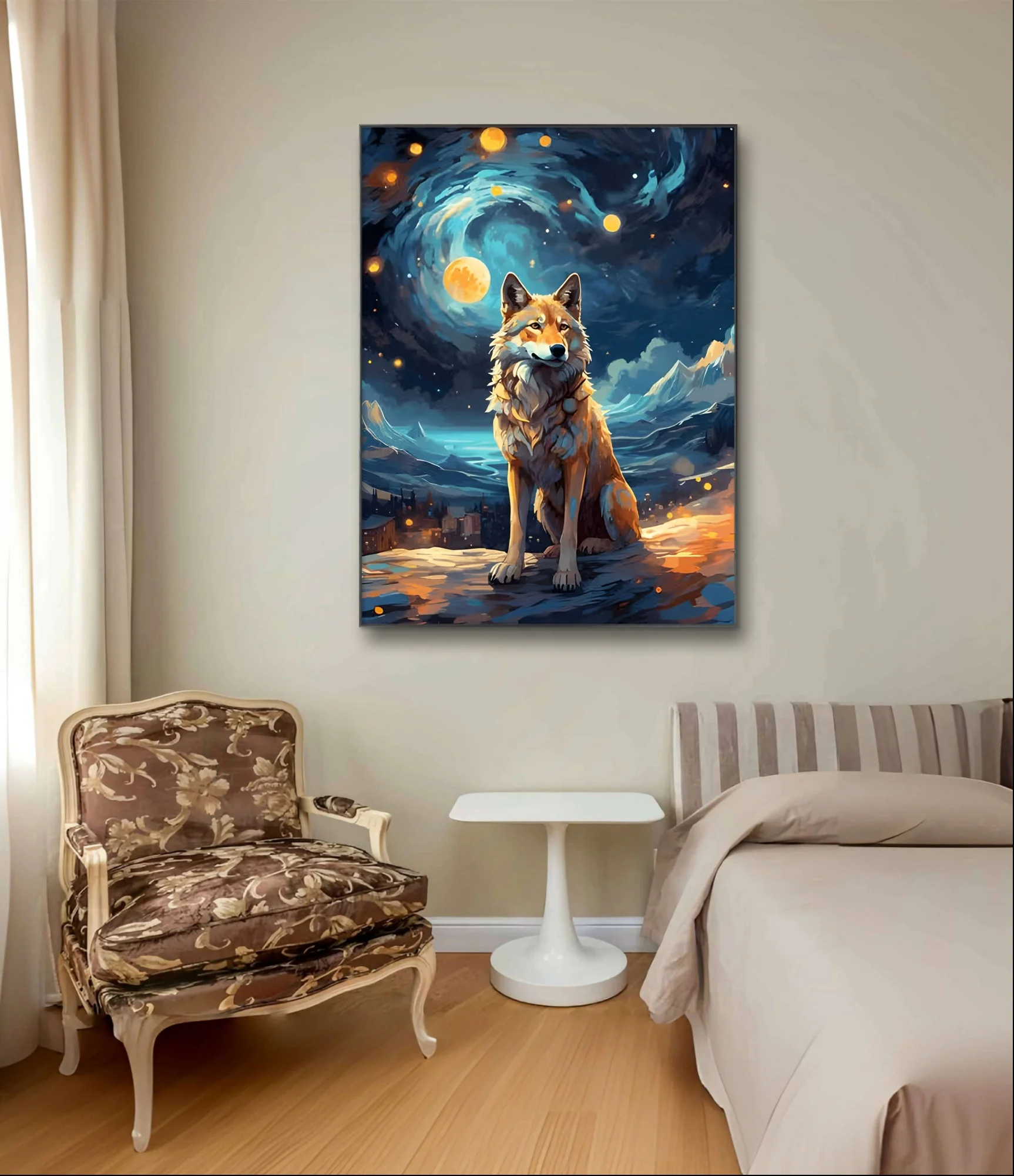 Siberian Husky 5D Diamond Embroidery Cartoon Sled Dog Diy Diamond Painting Animal Cross Stitch Living Room Bedroom Wall Decor