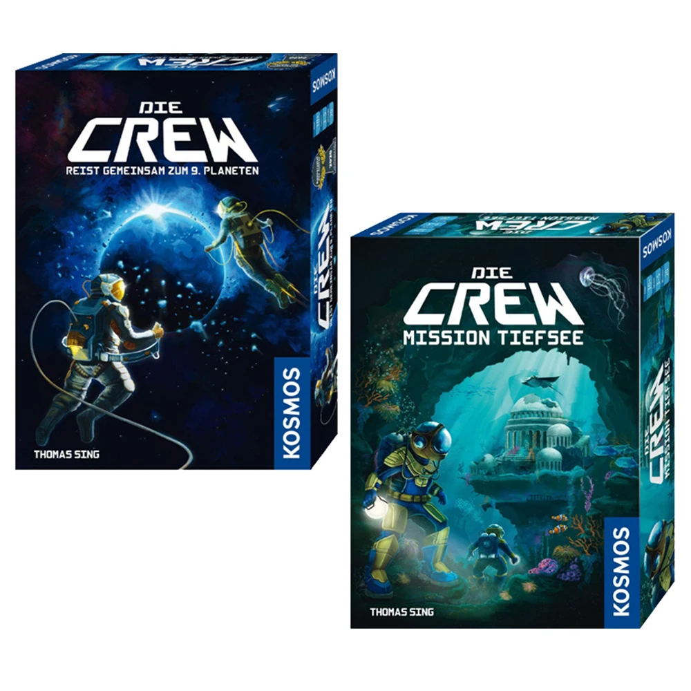 The Crew - Quest for Planet Nine Astronauts Full English Family Gathering Chessboard Game Entertainment Divination Card Game