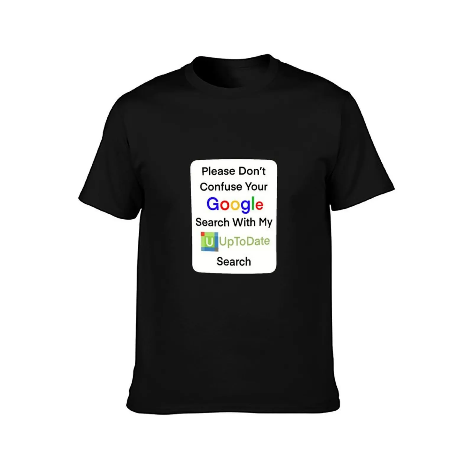 UpToDate Search T-Shirt, Summer Casual Cotton Tee, Oversized Streetwear Tops, Vintage Graphic Print, Loose Fit Short Sleeve