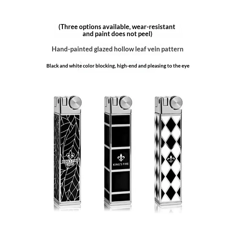 2026 CHIEF Exquisite Printed Kerosine Lighter Durable Creative Slender Strip Delicate Portable High Beauty Boyfriend Gift