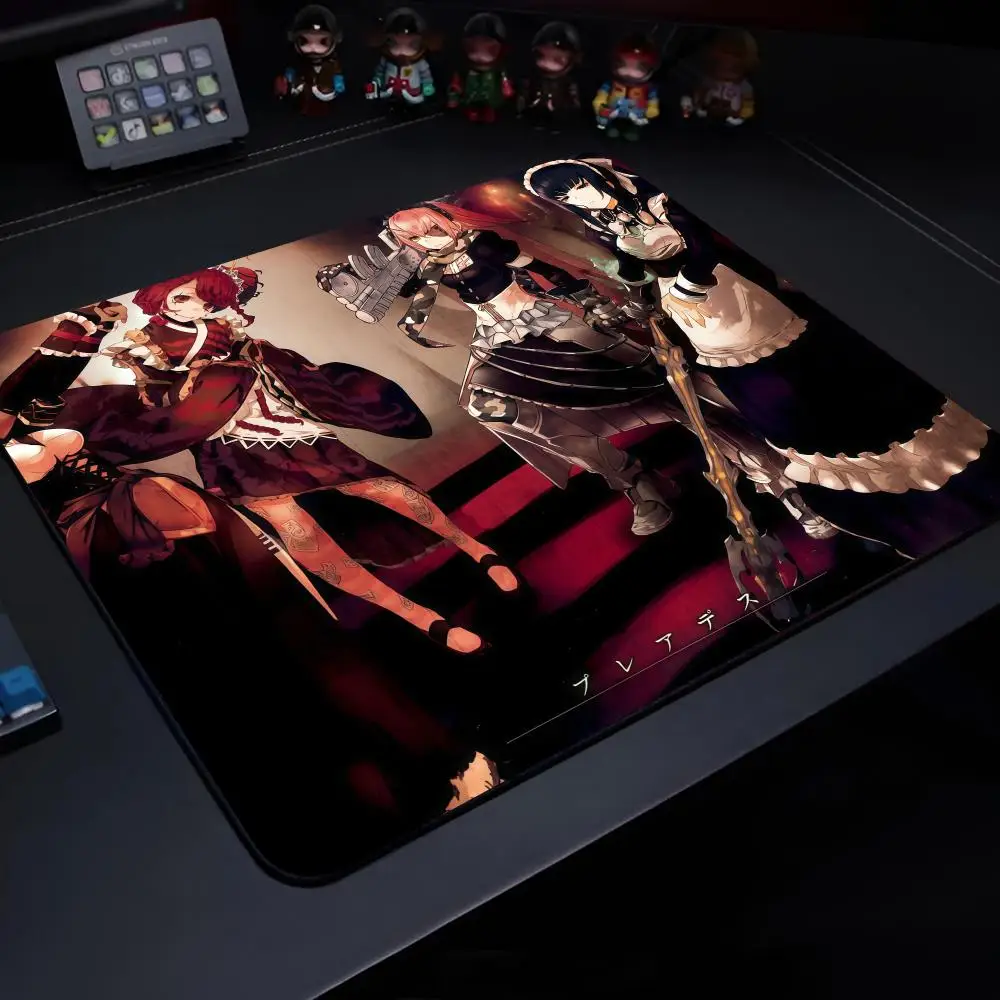 Overlord-D A-Anime Mouse Pad Gaming Laptops Keyboard Mat Deskmat Pc Accessories Desk Protector Mousepad Gamer Mats Anime Mause P