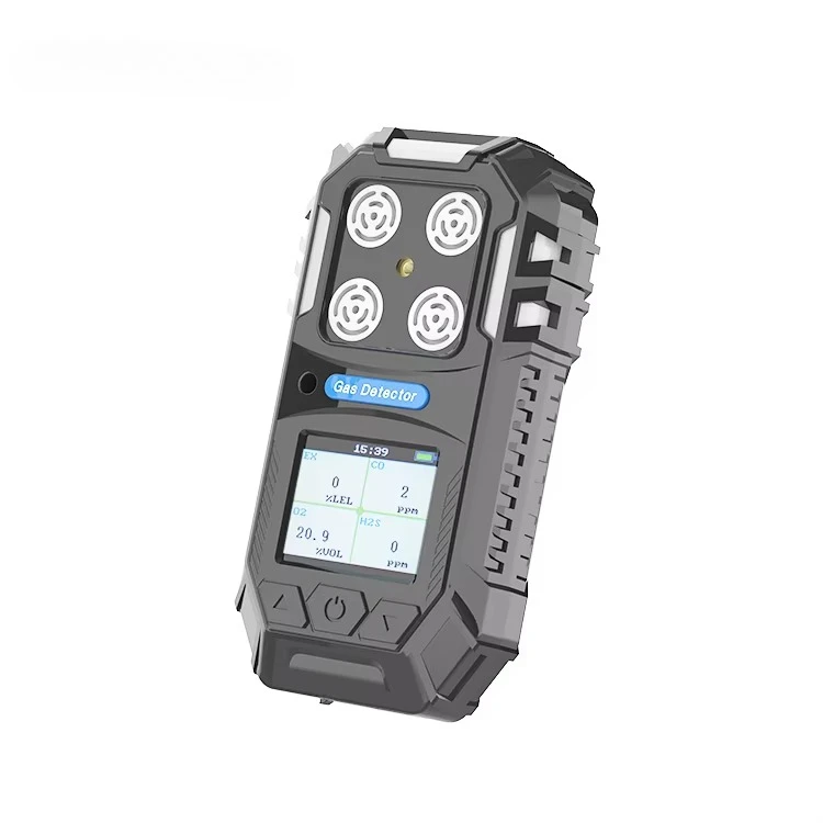 For Hot Selling Waterproof Digital NDIR Multi Gas Detector Portable Gas Monitor with Sound and Light Vibration Alarm