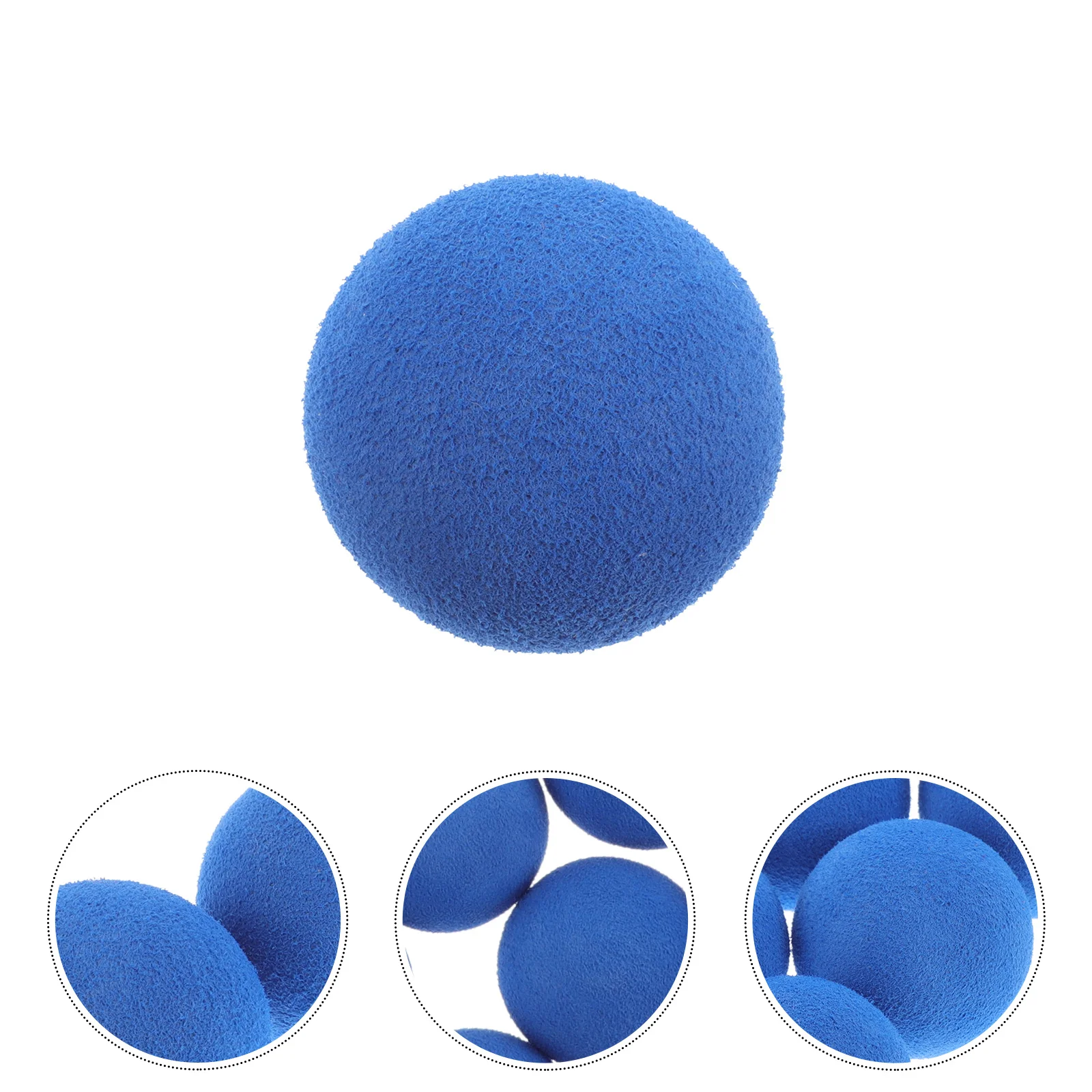 

50 Pcs Baseball Baseballs Competition Party Favor Soft Softballs Supplies Practice Bouncy Eva
