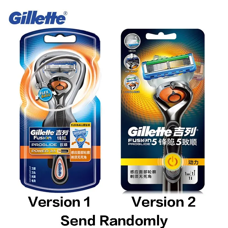 Gillette Fusion Proglide Flexball Men's Shaver Manual Safety Razor Heads Blades Cassettes for Shaving Shaver Barbeador Masculino