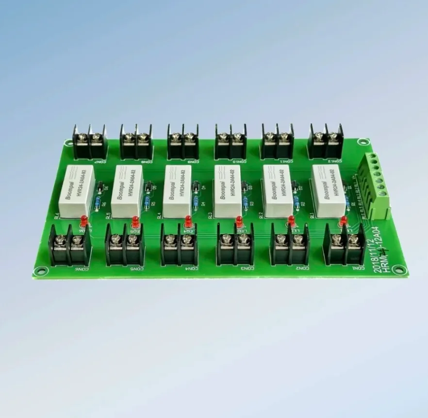 -12A04  05V/12V/24V High voltage conversion board high voltage dry spring relay module