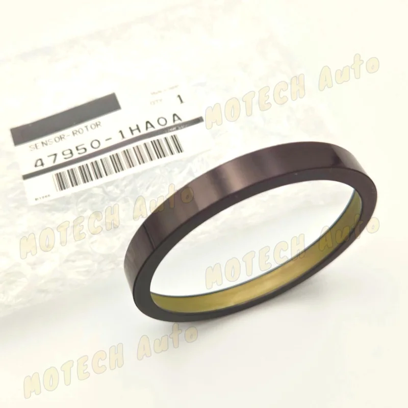 10PCS 47950-1HA0A 479501HA0A Rear ABS Sensor Rotor Wheel Speed Sensor Tone Ring for Nissan Versa 2012-2019 Note 2014-2019
