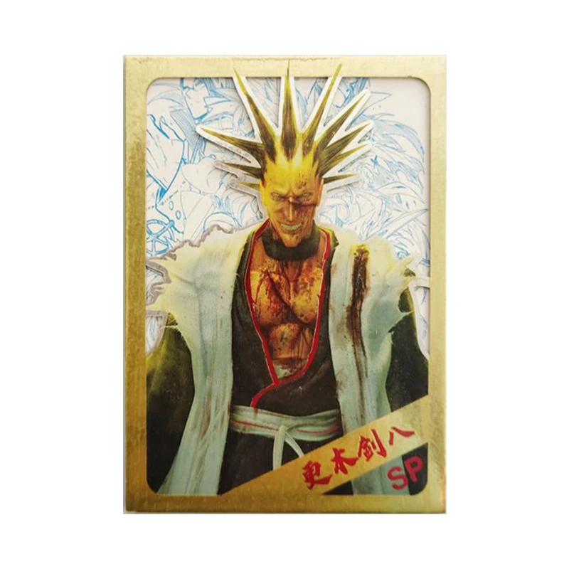 Anime BLEACH Rare GSR SP QR LR Reflections Flash Card Ulquiorra cifer Kuchiki Rukia Toys for boys Collectible Card Birthday Gift